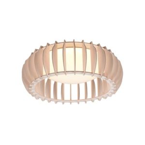 Lampa sufitowa MONTE biała jasne drewno LED 1x16W Ciepła biel 2200lm RL 821504 Lampa sufitowa MONTE biała jasne drewno LED 1x16W Ciepła biel 2200lm RL 821504