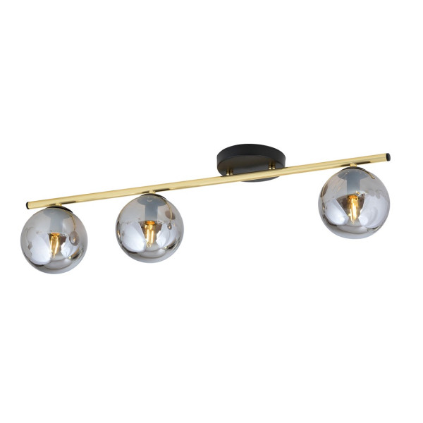 Lampa Sufitowa Monza 3 Bl Grafit 767363