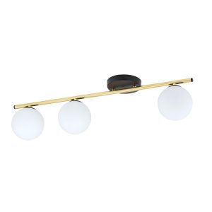 Lampa Sufitowa Monza 3 Bl Opal 767336 Lampa Sufitowa Monza 3 Bl Opal 767336