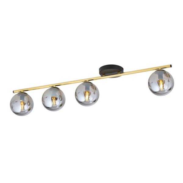 Lampa Sufitowa Monza 4 Bl Grafit 767297