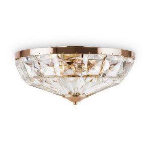Lampa sufitowa mosiężno-złota FACET 4xE14x60W Maytoni 863944 Lampa sufitowa mosiężno-złota FACET 4xE14x60W Maytoni 863944