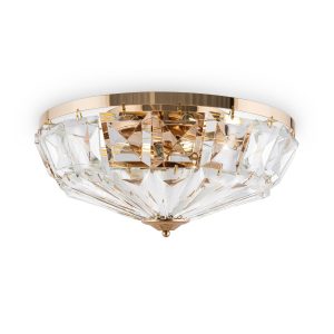 Lampa sufitowa mosiężno-złota FACET 6xE14x60W Maytoni 860169 Lampa sufitowa mosiężno-złota FACET 6xE14x60W Maytoni 860169