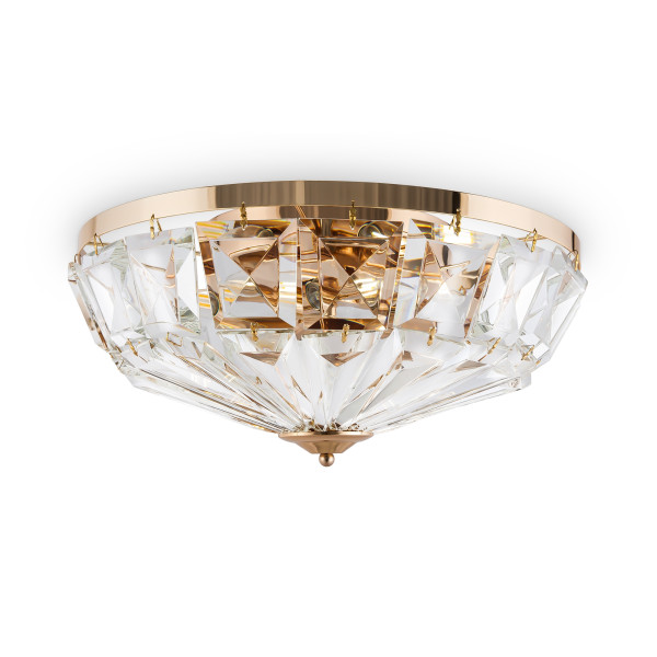 Lampa sufitowa mosiężno-złota FACET 6xE14x60W Maytoni 860169