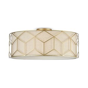 Lampa sufitowa mosiężno-złota MESSINA 5xE27x60W wym: 23,9x57x57 cm Maytoni 860818 Lampa sufitowa mosiężno-złota MESSINA 5xE27x60W wym: 23,9x57x57 cm Maytoni 860818