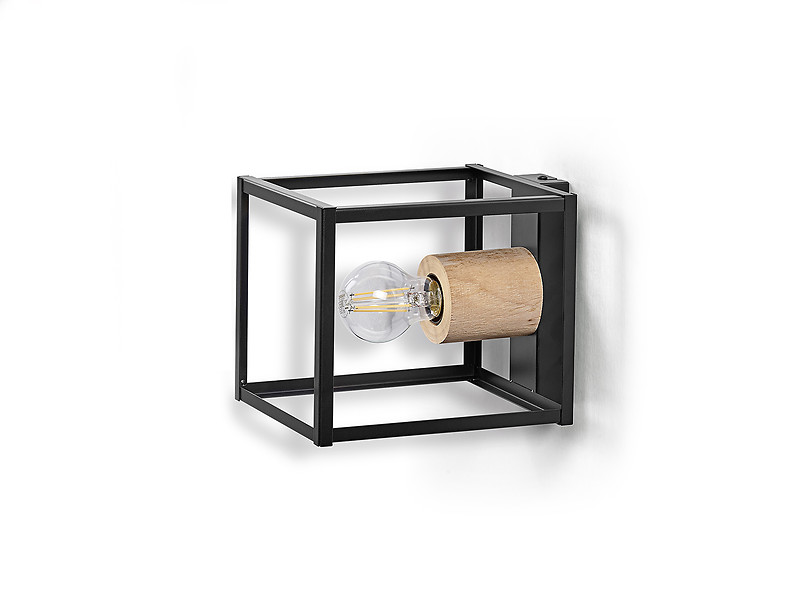 Lampa sufitowa Nairobi metalowa czarna 54021