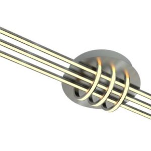 Lampa sufitowa NAKSOS nikiel LED 6x40W Neutralna biel 2000lm Apeti 360451 Lampa sufitowa NAKSOS nikiel LED 6x40W Neutralna biel 2000lm Apeti 360451