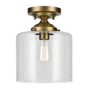 Lampa sufitowa naturalny mosiądz WINSLOW 1xE27x60W Kichler 859421 Lampa sufitowa naturalny mosiądz WINSLOW 1xE27x60W Kichler 859421