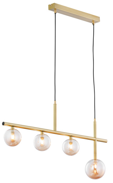 Lampa sufitowa NEPTUN mosiądz 4xG9x14W IP20 Jupiter 1004414