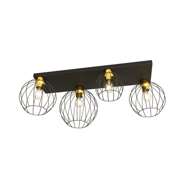 Lampa Sufitowa Nest 4 Bl Gold 751748