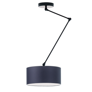 Lampa sufitowa NEWA regulowana do wnętrz loft Czarny/ Granatowy 905196 Lampa sufitowa NEWA regulowana do wnętrz loft Czarny/ Granatowy 905196