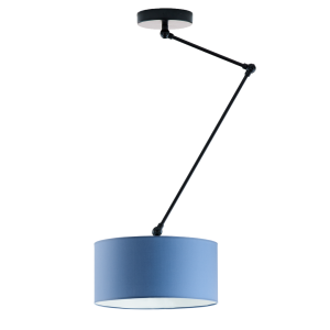 Lampa sufitowa NEWA regulowana industrial czarna Czarny/ Niebieski 905179 Lampa sufitowa NEWA regulowana industrial czarna Czarny/ Niebieski 905179