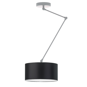 Lampa sufitowa NEWA regulowana minimalistyczna nowoczesna Srebrny/ Czarny 905206 Lampa sufitowa NEWA regulowana minimalistyczna nowoczesna Srebrny/ Czarny 905206