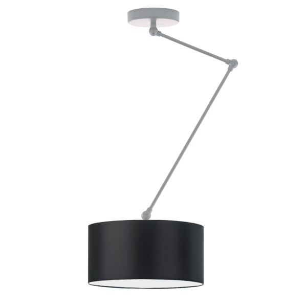 Lampa sufitowa NEWA regulowana minimalistyczna nowoczesna Srebrny/ Czarny 905206