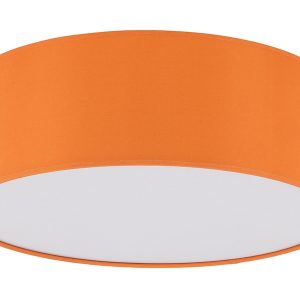 Lampa sufitowa Nicola 4-punktowa tkaninowa pomarańczowa 266135 Lampa sufitowa Nicola 4-punktowa tkaninowa pomarańczowa 266135