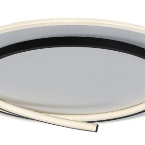 Lampa sufitowa NILOO biało-czarna LED 2x40W Neutralna biel 2600lm Rabalux 859420 Lampa sufitowa NILOO biało-czarna LED 2x40W Neutralna biel 2600lm Rabalux 859420