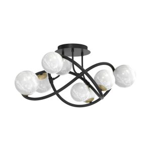 Lampa sufitowa NISYRO MX4922-8-EBGN Zuma Line 647345 Lampa sufitowa NISYRO MX4922-8-EBGN Zuma Line 647345