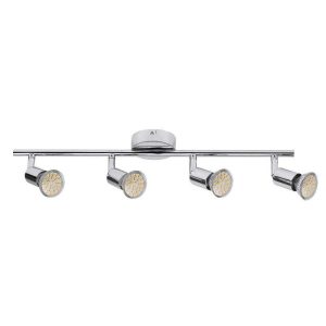 Lampa sufitowa Norton LED chromowana 4xGU10x IP20 Rabalux 954020 Lampa sufitowa Norton LED chromowana 4xGU10x IP20 Rabalux 954020
