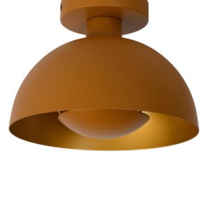 Lampa sufitowa ochra żółta SIEMON 1xE27x40W wym: 19x25x25 cm Lucide 820480