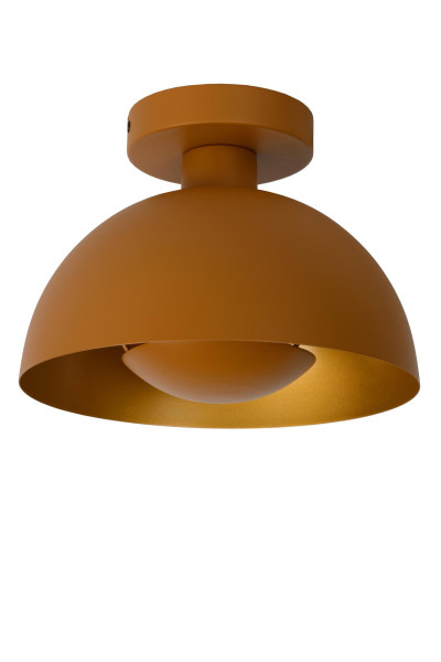 Lampa sufitowa ochra żółta SIEMON 1xE27x40W wym: 19x25x25 cm Lucide 820480