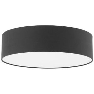 Lampa sufitowa okrągła 45 cm czarna 61029