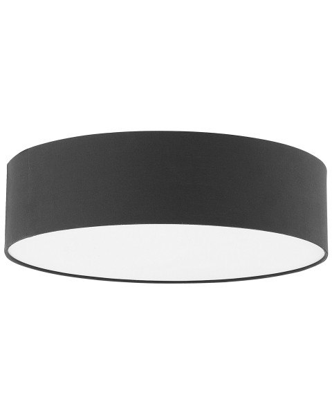 Lampa sufitowa okrągła 45 cm czarna 61029