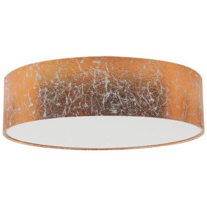 Lampa sufitowa okrągła 45 cm miedziana 61068