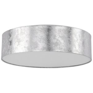 Lampa sufitowa okrągła 45 cm srebrna 61044