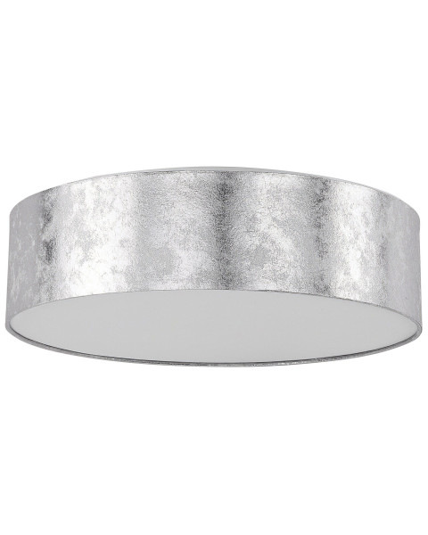 Lampa sufitowa okrągła 45 cm srebrna 61044