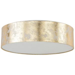 Lampa sufitowa okrągła 45 cm złota 76063
