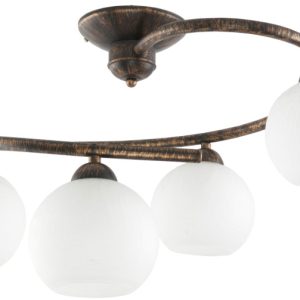 Lampa sufitowa okrągła EDYLIT retro białe kule 4xE27 IVAN NEGRO 9-541 1048965 Lampa sufitowa okrągła EDYLIT retro białe kule 4xE27 IVAN NEGRO 9-541 1048965