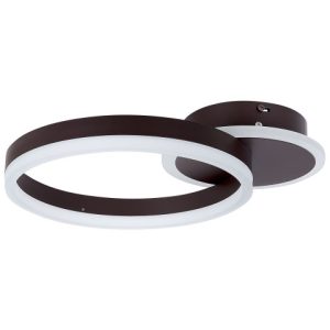 Lampa sufitowa okrągła LED brązowa 61085 Lampa sufitowa okrągła LED brązowa 61085