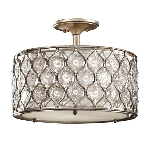 Lampa sufitowa oksydowany srebrny Lucia 3xE27x60W Feiss 860508