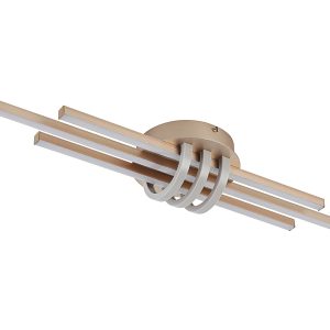 Lampa sufitowa Olaf LED 3-punktowa metalowa złota 640430 Lampa sufitowa Olaf LED 3-punktowa metalowa złota 640430