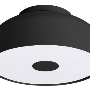 Lampa sufitowa Omiq 4-punktowa stalowa czarna 761358 Lampa sufitowa Omiq 4-punktowa stalowa czarna 761358