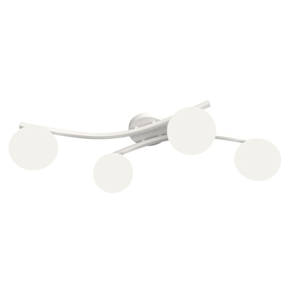 Lampa Sufitowa Opus 4 Wh Opal 751742