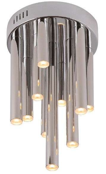 Lampa sufitowa ORGANIC chromowana LED 10W biały ciepły 600lm IP20 Maxlight 1020326