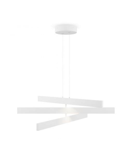 Lampa sufitowa ORIGAMI biała LED 3x46W Neutralna biel 2300lm Maytoni 905212