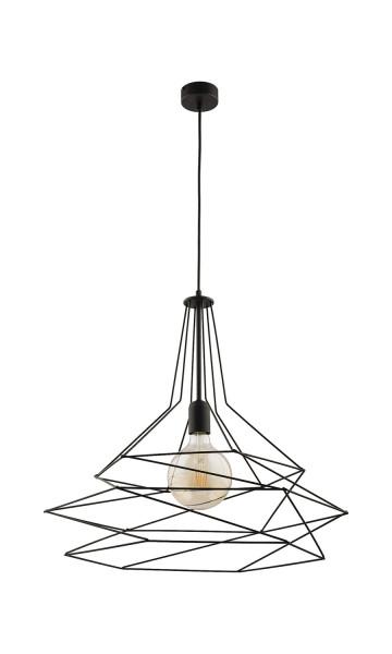 Lampa sufitowa ORO czarna 1xE27x15W IP20 Jupiter 1004532
