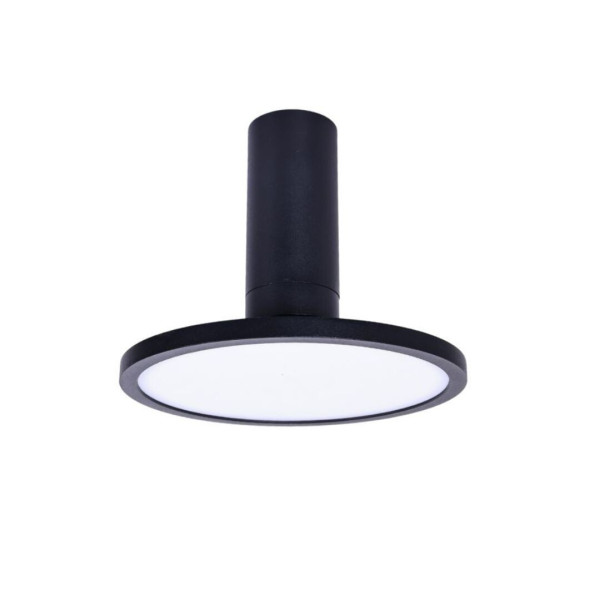 Lampa sufitowa OVIDIA czarno-biała LED 1x20W Ciepła biel 1370lm Rabalux 821518