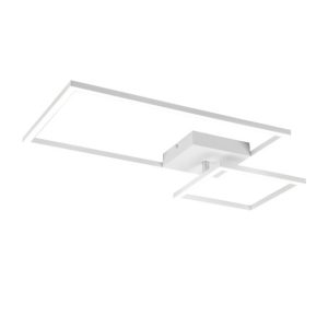 Lampa sufitowa PADELLA biała LED 2x25W Ciepła biel 3000lm RL 860552