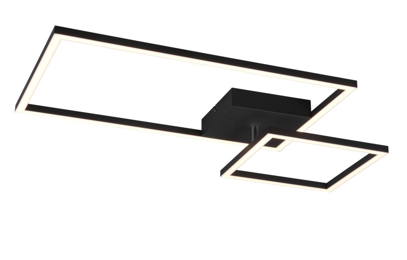 Lampa sufitowa PADELLA czarna LED 25W biały neutralny 3000lm IP20 RL 1078444