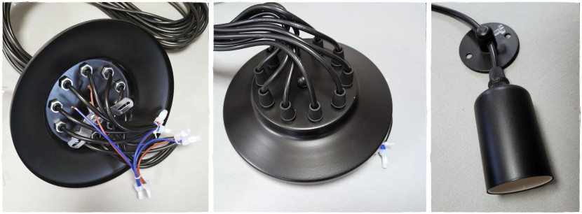 Lampa sufitowa pająk wisząca A 659746