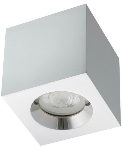 Lampa sufitowa PARANA szara aluminium GU10 8,5 cm 1068246