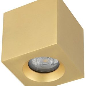 Lampa sufitowa PARANA złota aluminium GU10 8,5 cm 1068248 Lampa sufitowa PARANA złota aluminium GU10 8,5 cm 1068248