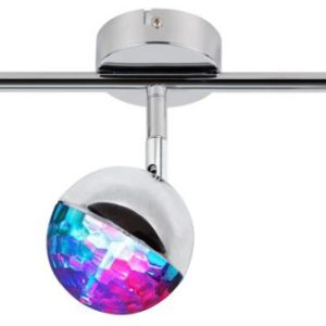 Lampa sufitowa PARTY chromowana wielokolorowy LED 3x9W akryl Candellux 864073