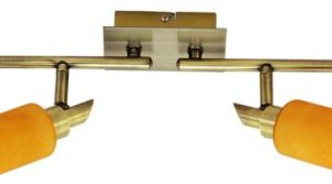 Lampa sufitowa patyna-pomarańczowa TUKAN 4xG9x40W wym: 19x86x8 cm Candellux 924300