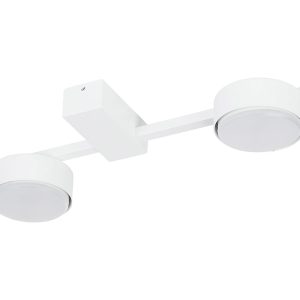 Lampa sufitowa Pills 2-punktowa aluminiowa biała 147993