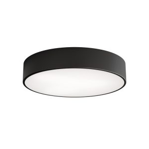 Lampa sufitowa plafon CLEO 400 IP54 Czarny 40 cm 714652 Lampa sufitowa plafon CLEO 400 IP54 Czarny 40 cm 714652