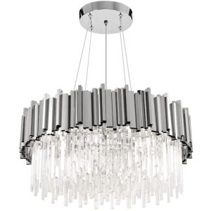 Lampa sufitowa plafon kryształowa APP1480-1C Chrom 351614 Lampa sufitowa plafon kryształowa APP1480-1C Chrom 351614