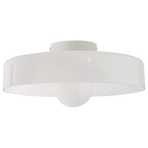 Lampa sufitowa plafon szklany biała 712316 Lampa sufitowa plafon szklany biała 712316
